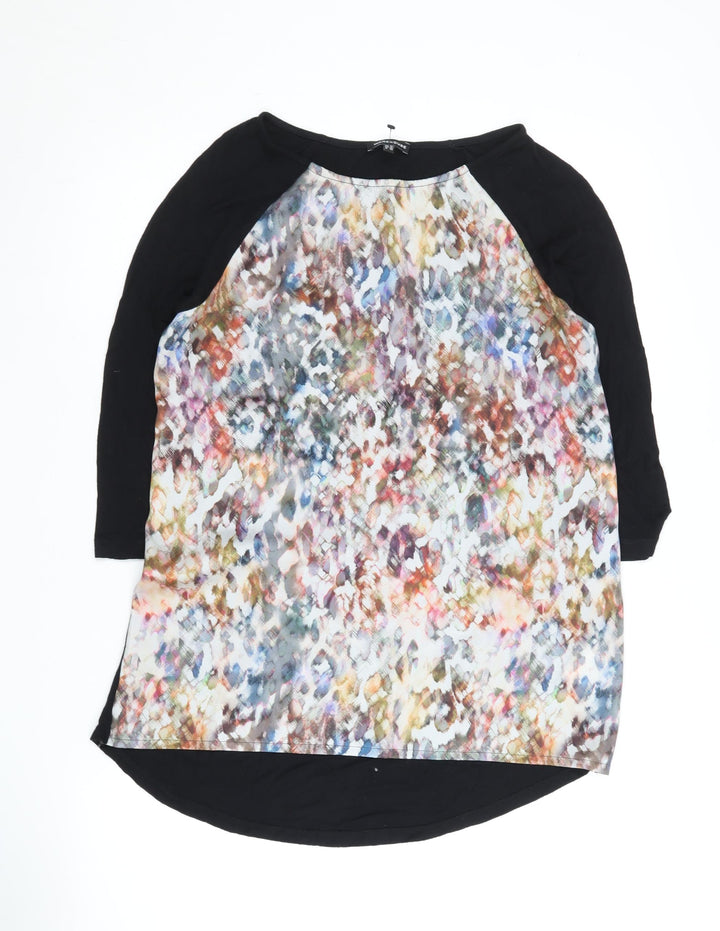 Warehouse Women's Multicoloured Tunic Blouse Size 10