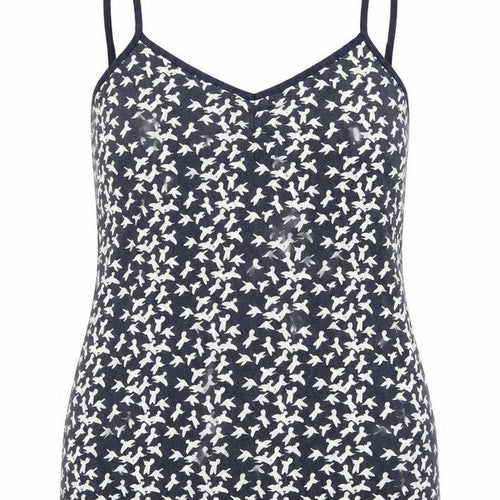 Laura Ashley Women's Black Camisole Animal Print Size 12