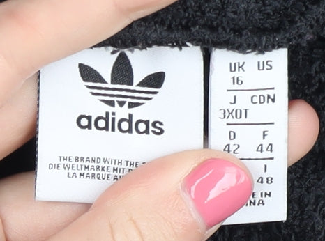 Adidas Women's Black Biker Shorts Size 16