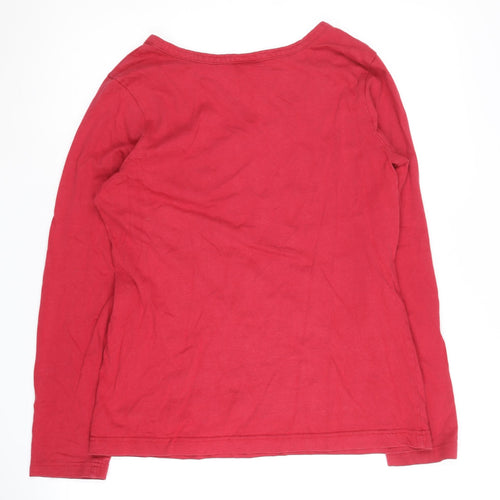 Disney Womens Red Minnie Mouse Pyjama Top, Size S