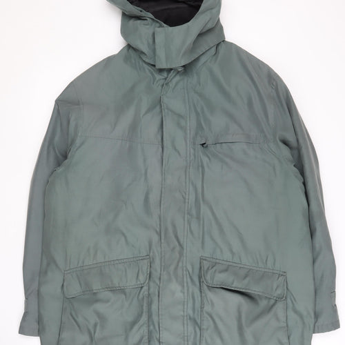 Marks and Spencer Men's Green L Hooded Jacket