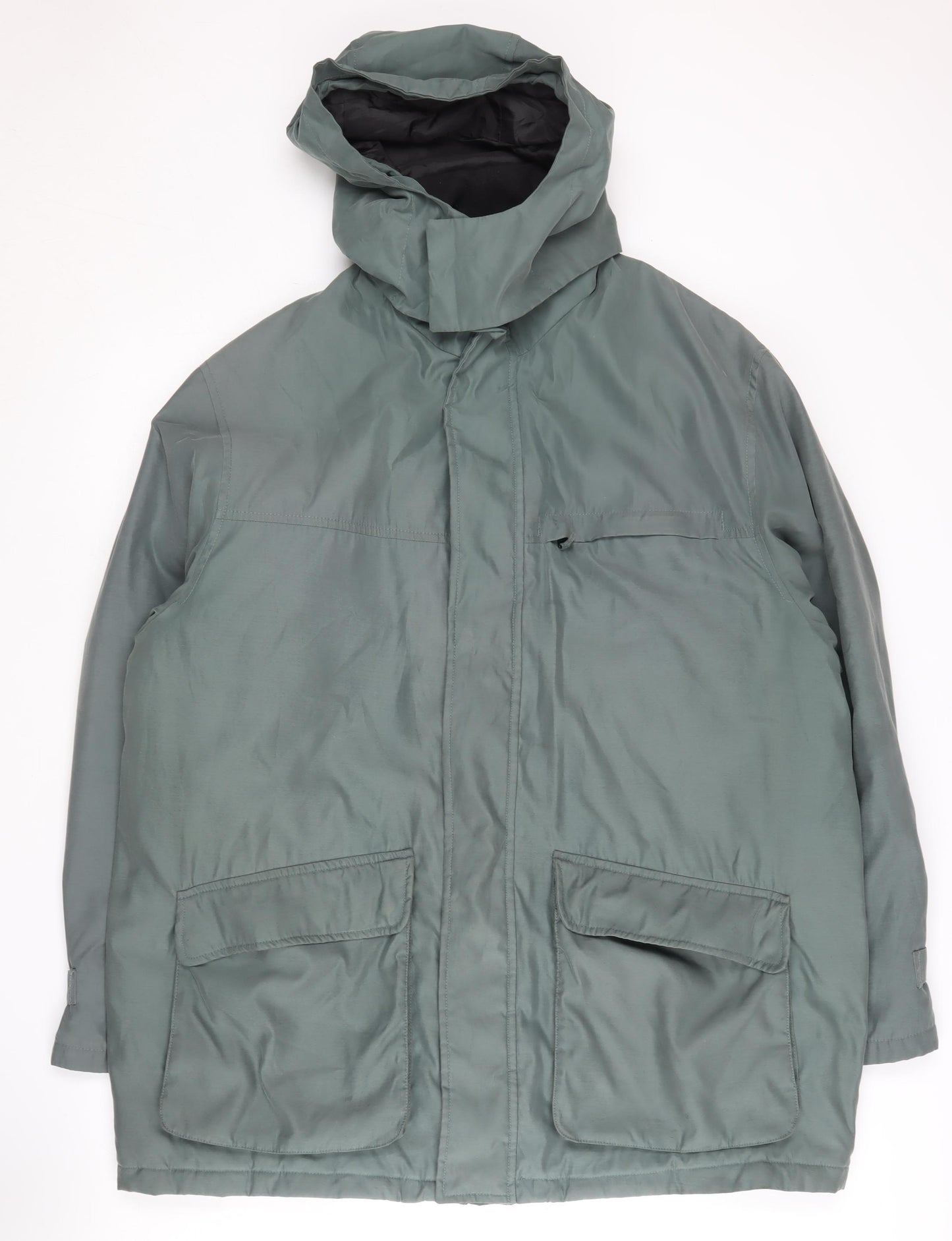 Marks and Spencer Men's Green L Hooded Jacket