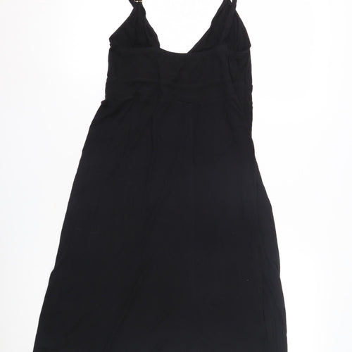 Debenhams Women's Black Slip Dress Size 10