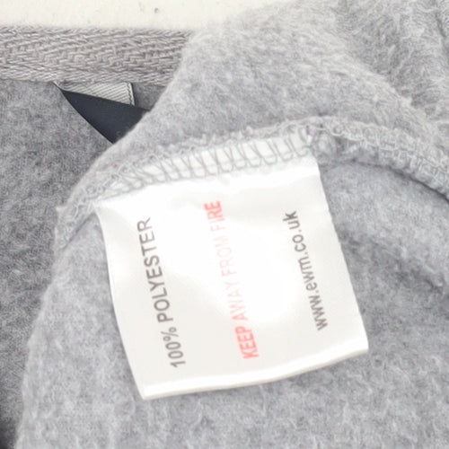 Isle Essentials Women's Grey Basic Zip Jacket