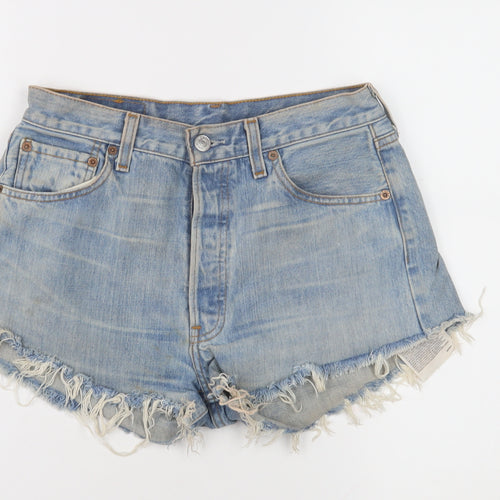 Levi's Women's Blue Cut-Off Denim Shorts Size 12