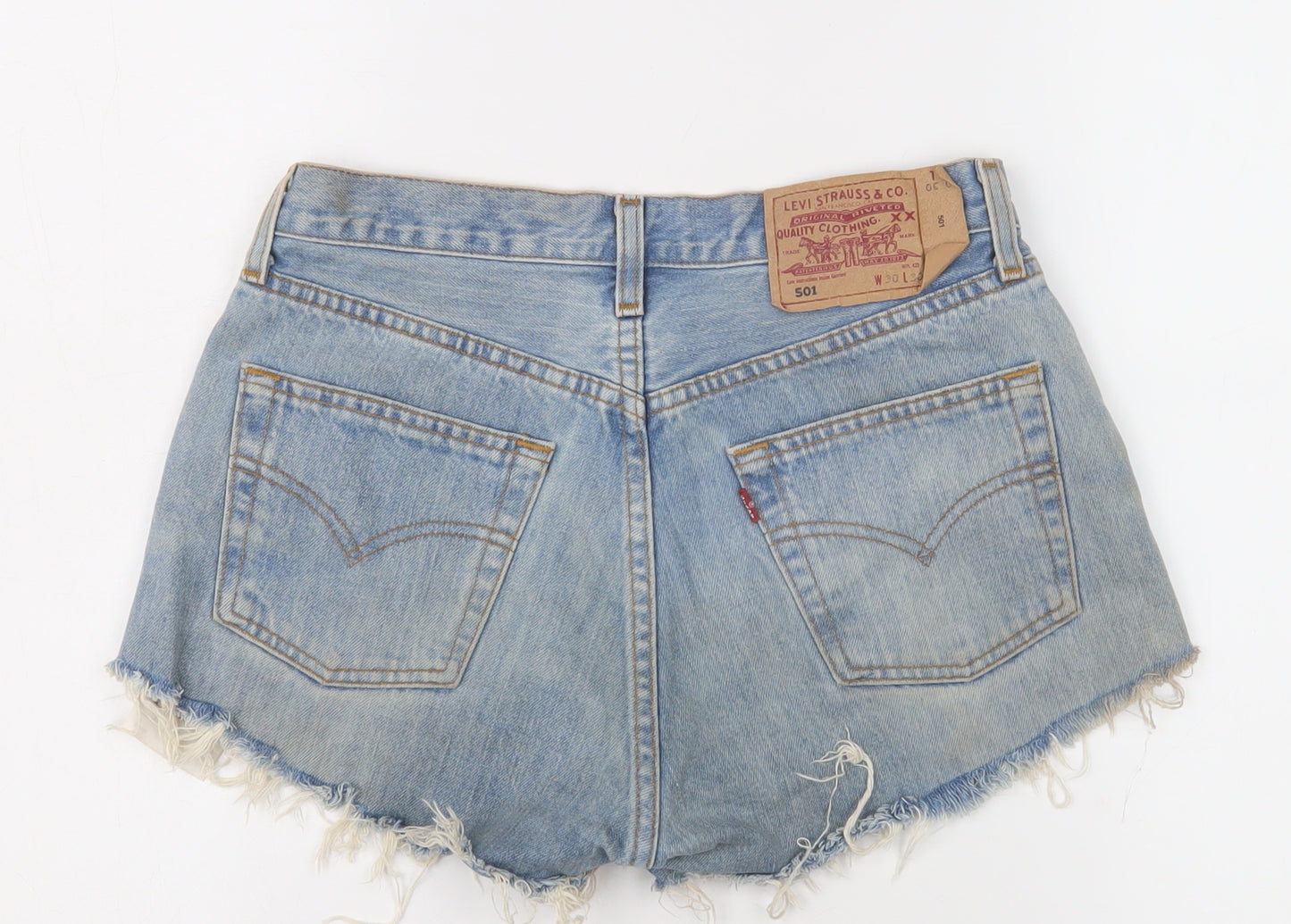 Levi's Women's Blue Cut-Off Denim Shorts Size 12