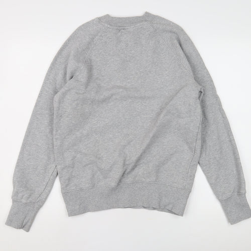 G Foot Men's Grey Cartoon Graphic Sweatshirt Size S