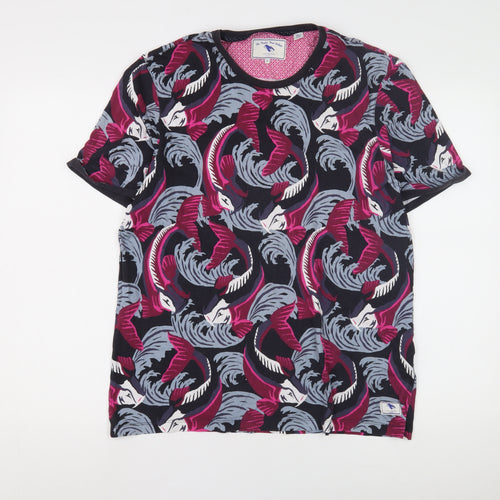 Ted Baker Women's Multicoloured T-Shirt, Size 12, Geometric