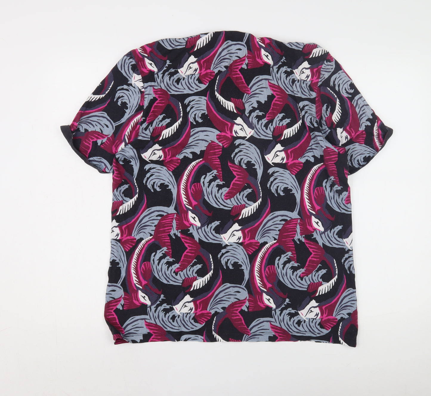 Ted Baker Women's Multicoloured T-Shirt, Size 12, Geometric