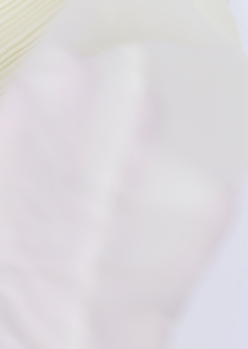 COS Women's Ivory Chiffon Blouse, Size 16 Kimono Style