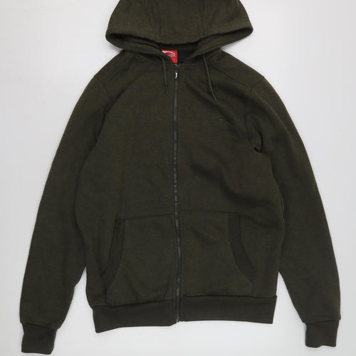 Slazenger Men's Green Full Zip Hoodie Size S