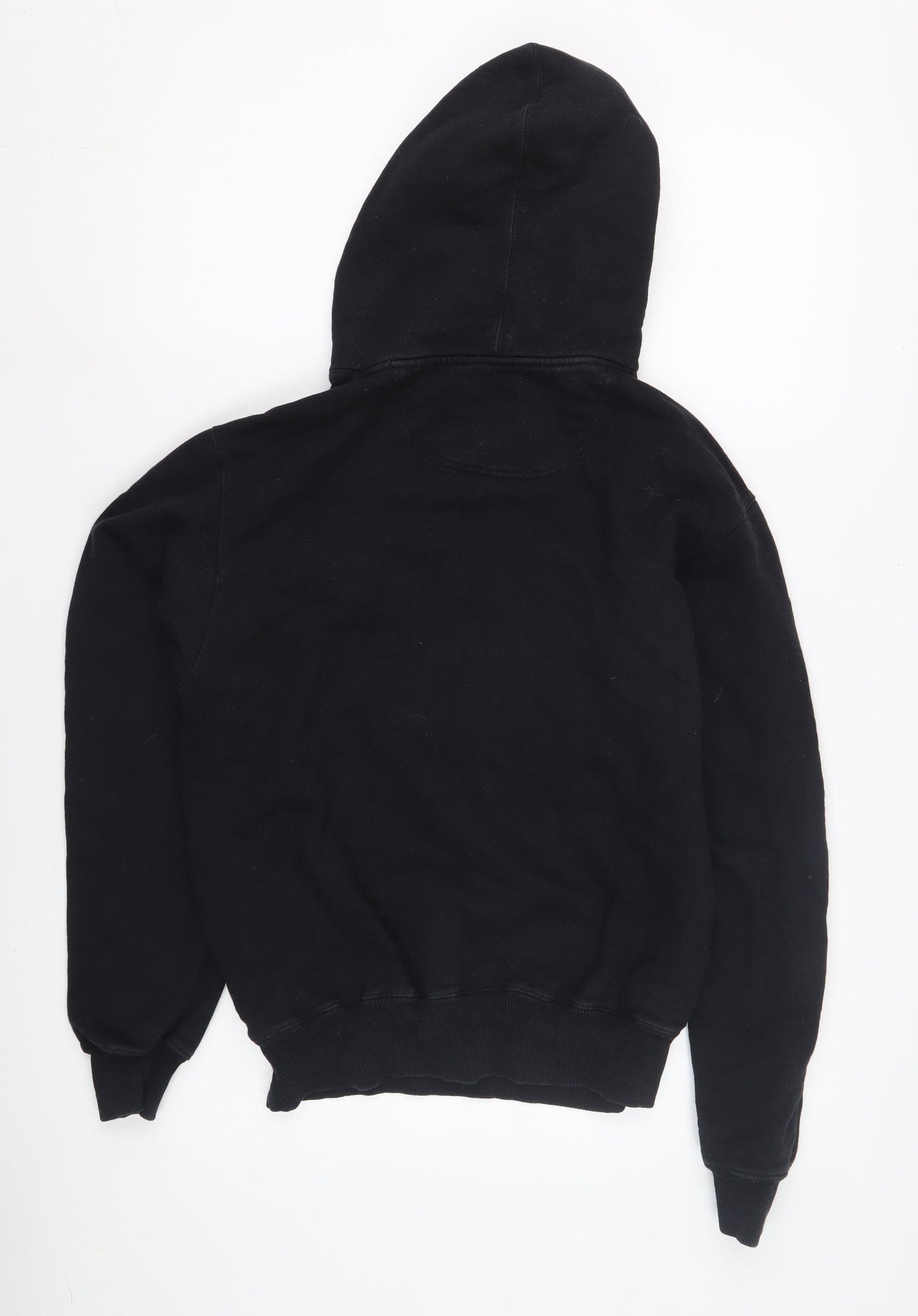 Champion Men's Black Pullover Hoodie, Size S, Logo Accent