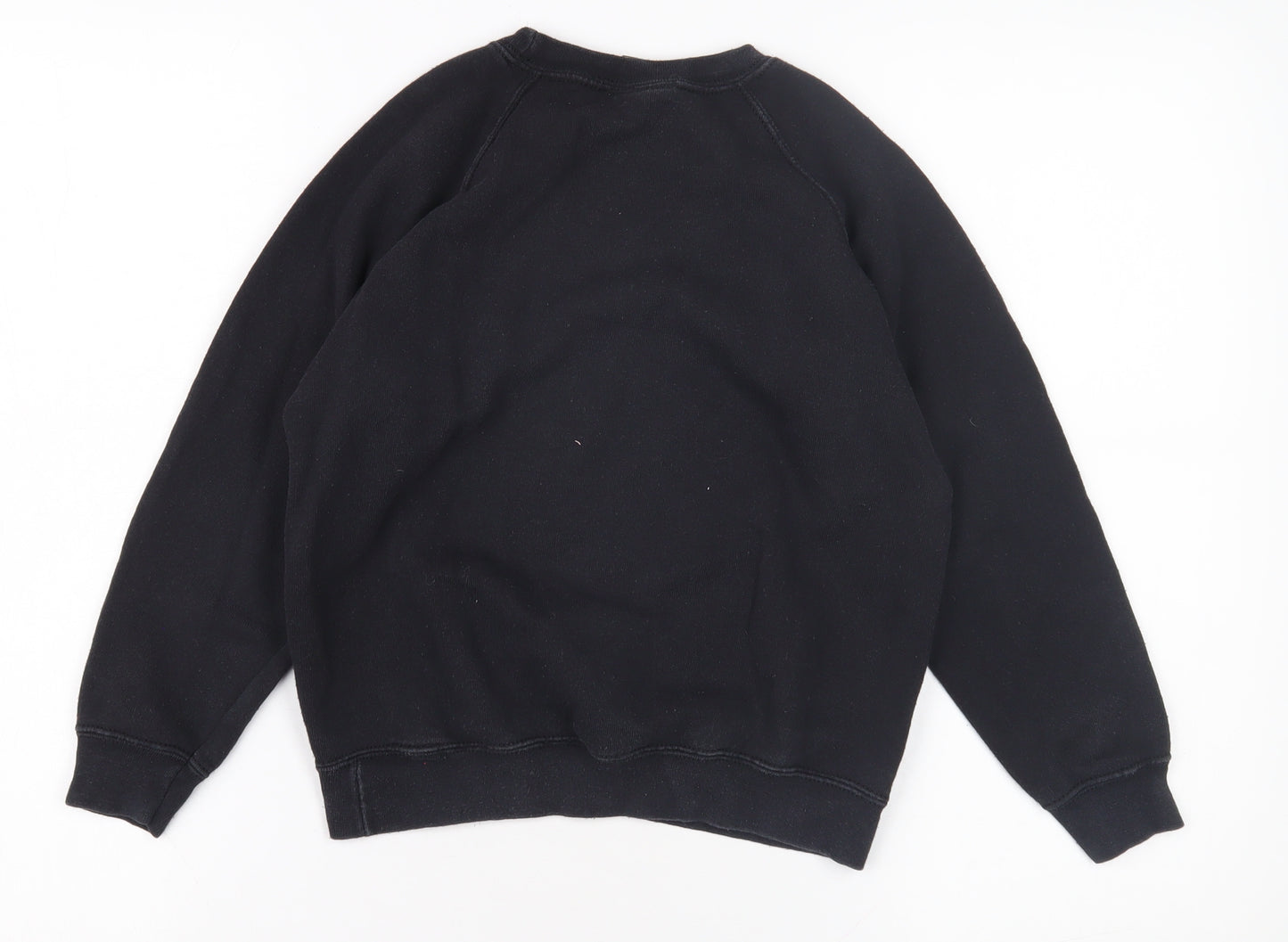 Absolute Cult Black Unisex Kids M Holiday Graphic Sweatshirt