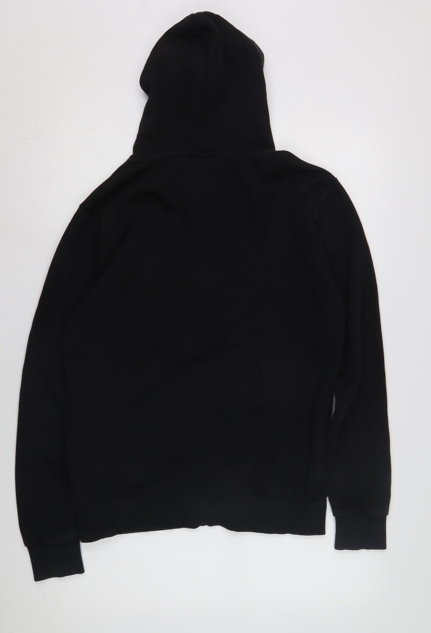 Closure London Men's Black Hoodie S with Graphic Print
