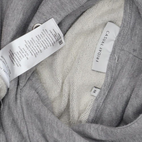 Casual Friday Men's Grey Pullover Hoodie M