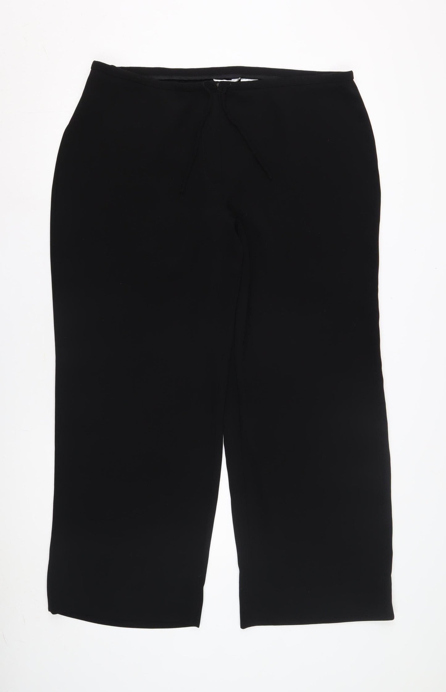 Olsen Collection Women's Black Straight Trousers