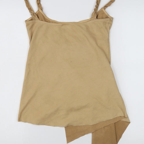 Lipsy Beige Camisole Women's Size 12 Tank Top