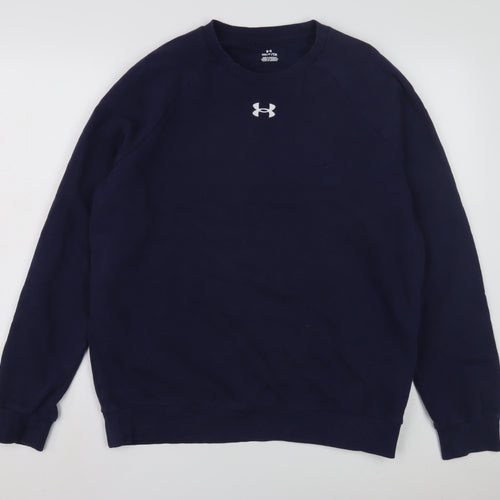 Under Armour Men's Blue Sports Sweatshirt, Size S