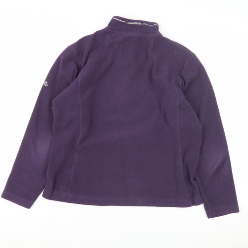 Craghoppers Women's Purple Fleece Sweatshirt, Size 10, Casual