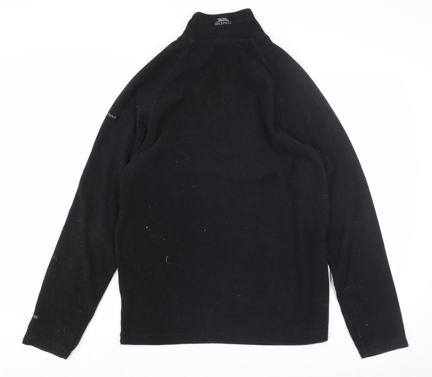 Trespass Men's Black Fleece Pullover Sweatshirt M