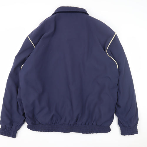 Oakmont Men's XL Blue Reversible Jacket - Classic Style