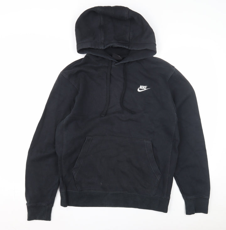 Nike Men's Black Hoodie, Size S, Pullover Style