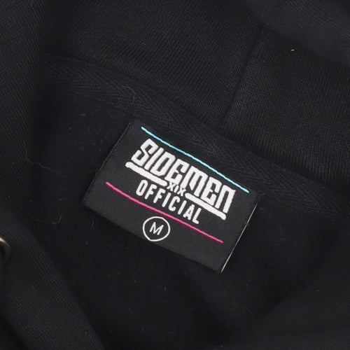 Sidemen Mens Black Medium Pullover Hoodie - Logo, Cotton