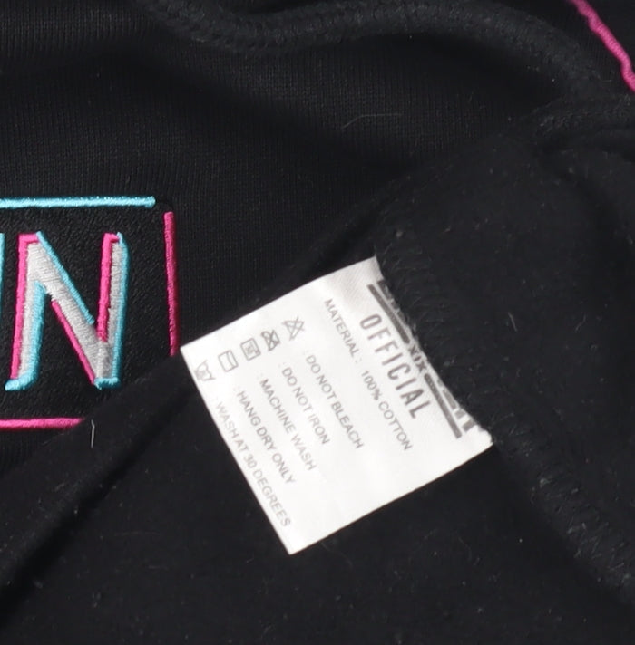 Sidemen Mens Black Medium Pullover Hoodie - Logo, Cotton