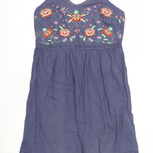 Joe Browns Women's Blue Floral Slip Dress Size 14
