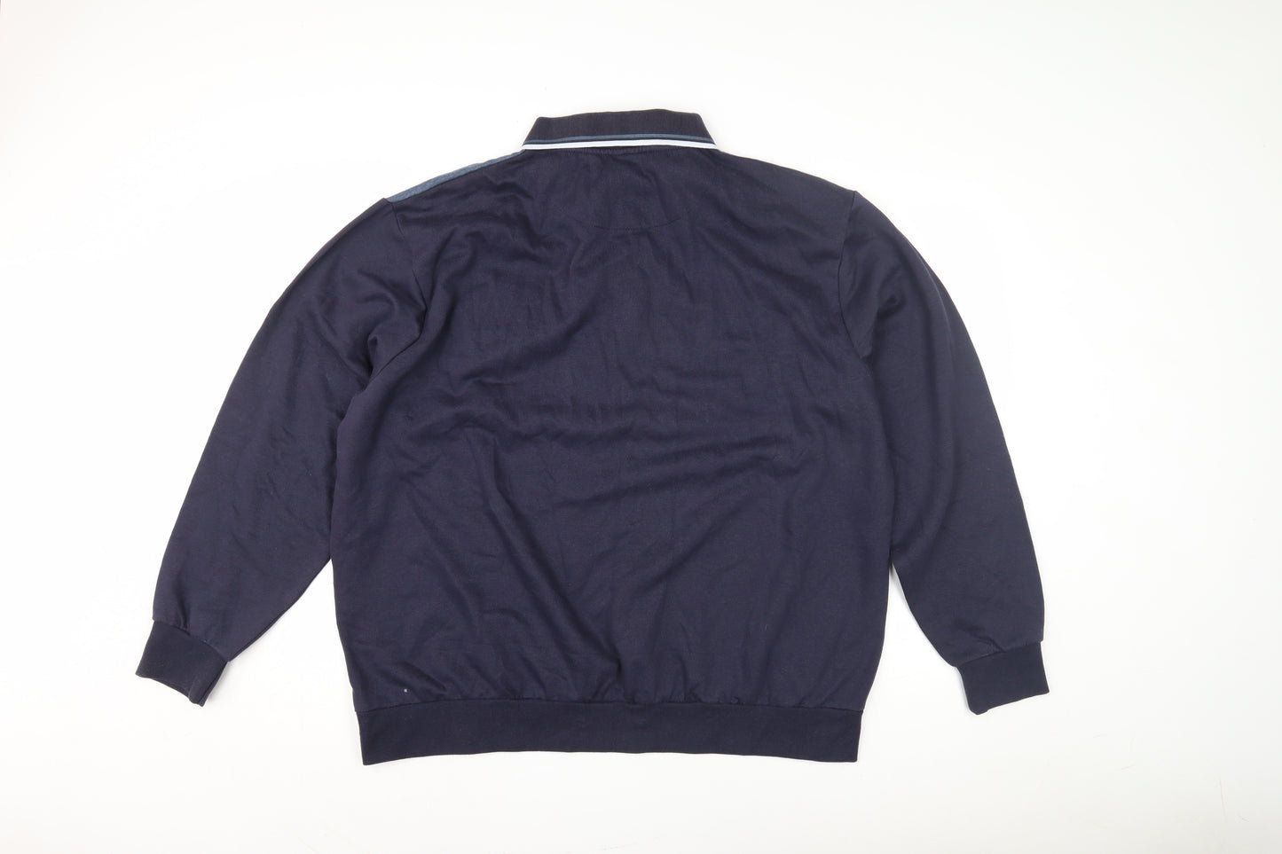 Pegasus Men's Blue Collared Sweatshirt 3XL