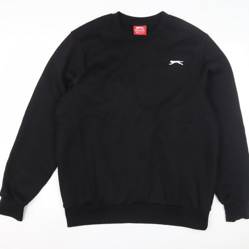 Slazenger Men's Black Pullover Sweatshirt - M