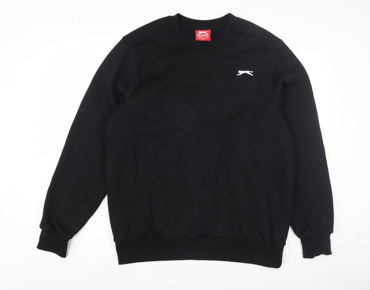Slazenger Men's Black Pullover Sweatshirt - M
