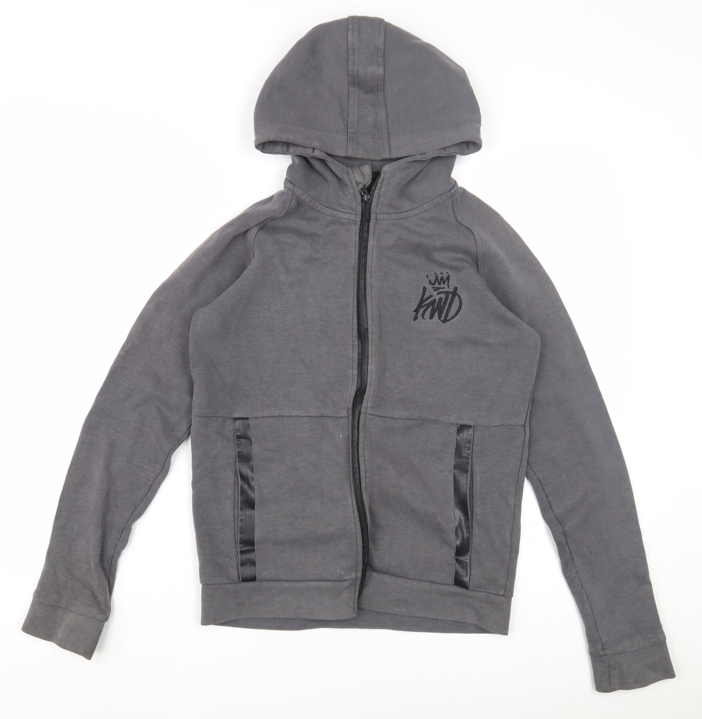 Kings Will Dream Boys Grey Full Zip Hoodie 12-13 Years