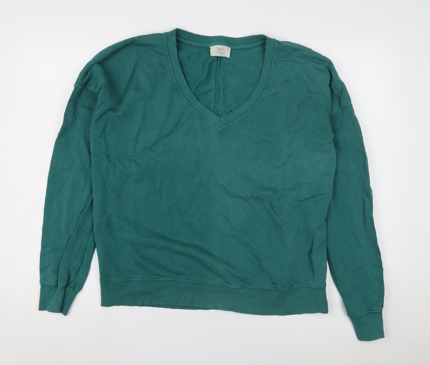 Hush Women's Green Pullover Sweatshirt Size S