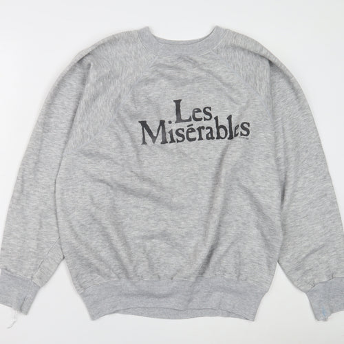 Grey Les Misérables Graphic Sweatshirt, Unisex Adults