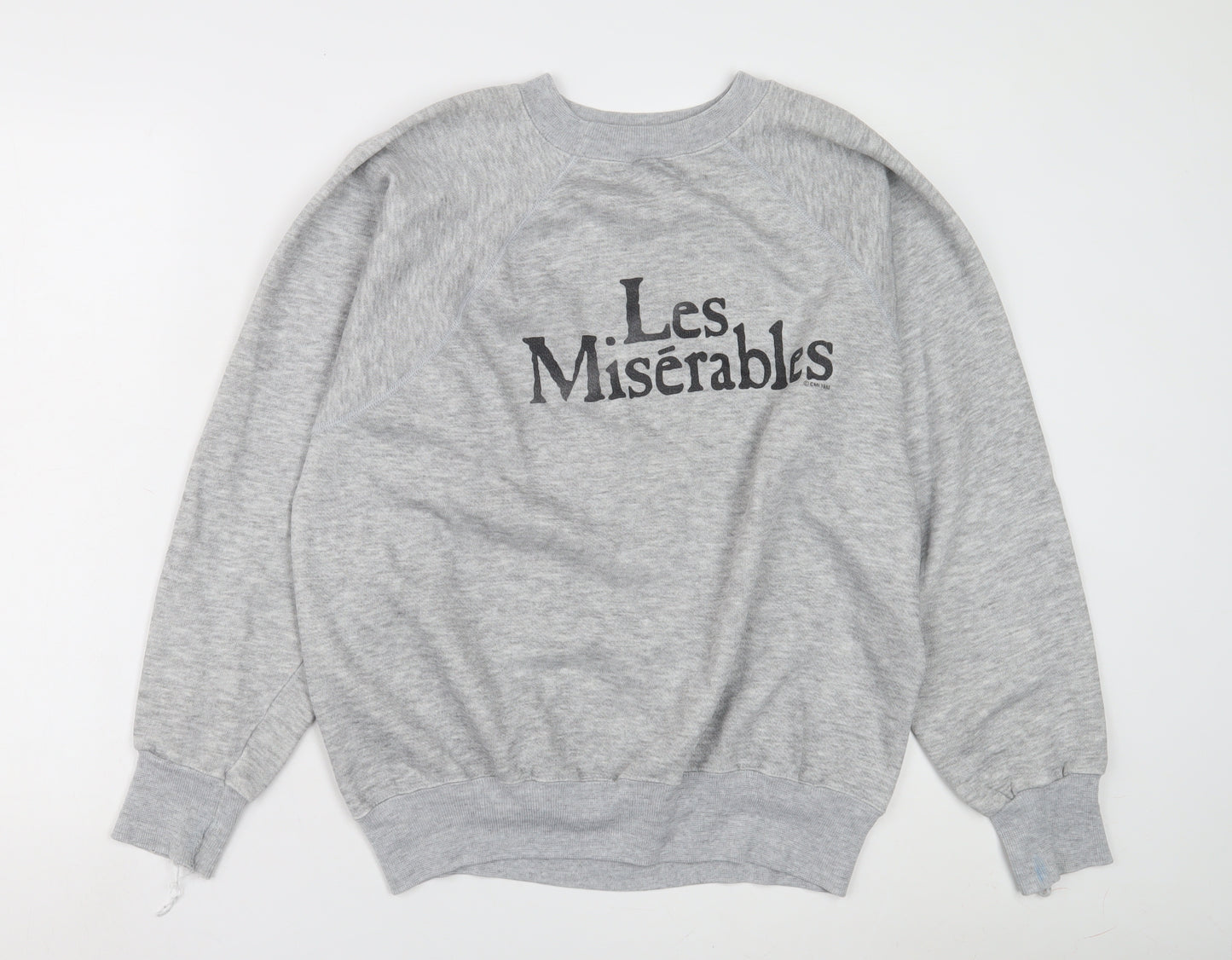 Grey Les Misérables Graphic Sweatshirt, Unisex Adults