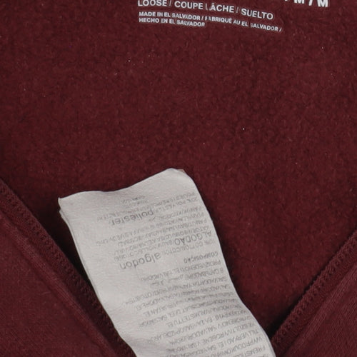 Under Armour Men's Red Full Zip Hoodie, Size M