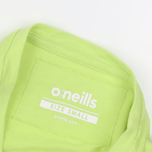 O'Neills Men's Green Crew Neck T-Shirt, Size Small