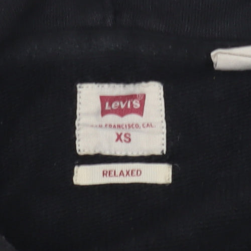 Levi's Unisex Black XS Pullover Hoodie
