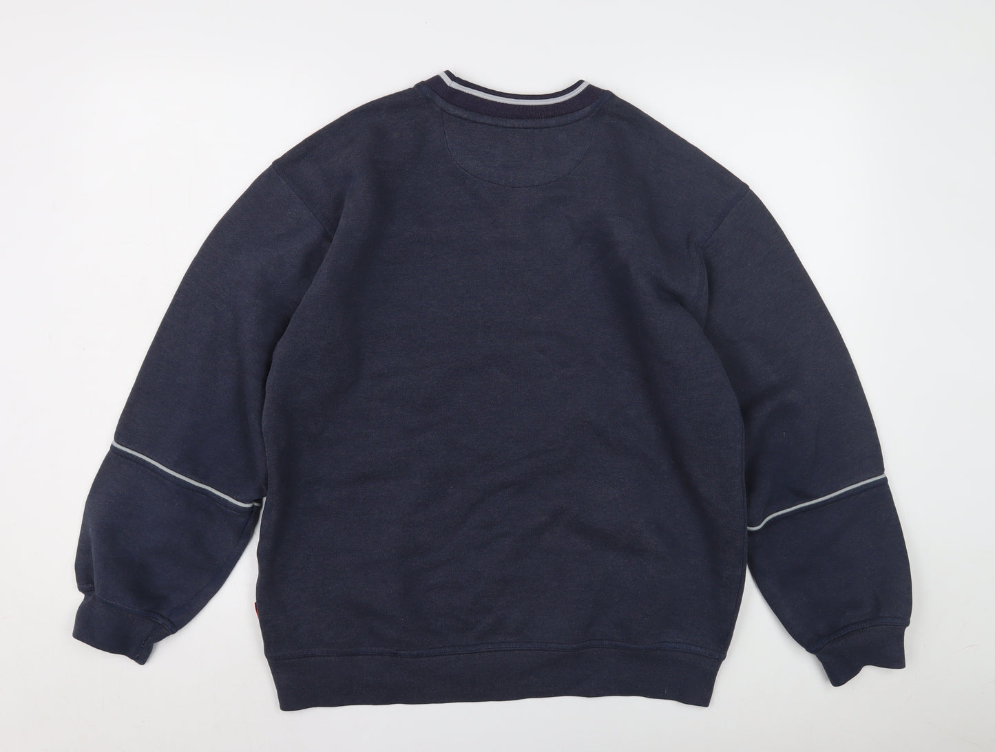 Ellesse Men's Blue Pullover Sweatshirt, Medium