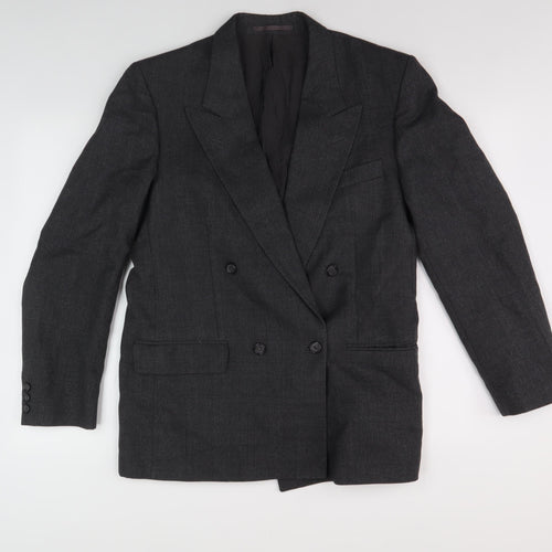 Pierre Cardin Men's Black Blazer Size 38