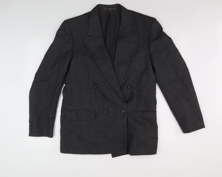 Pierre Cardin Men's Black Blazer Size 38