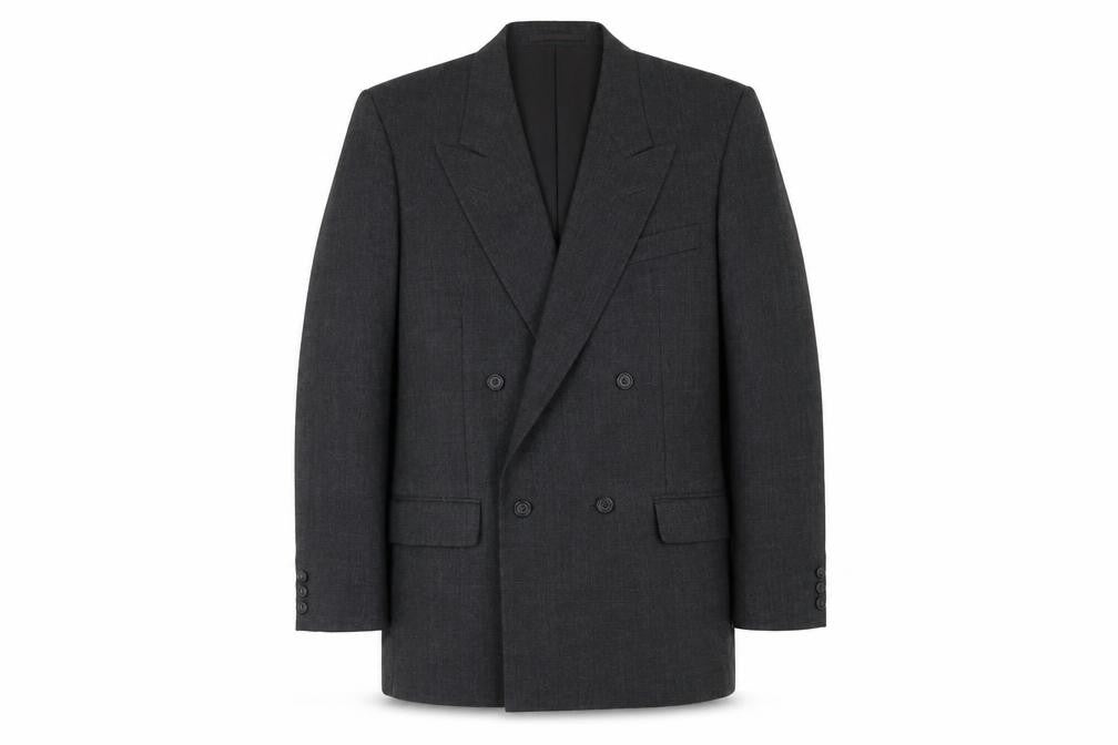Front view of Pierre Cardin Men's Black Blazer, size 38