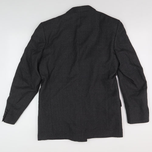 Pierre Cardin Men's Black Blazer Size 38