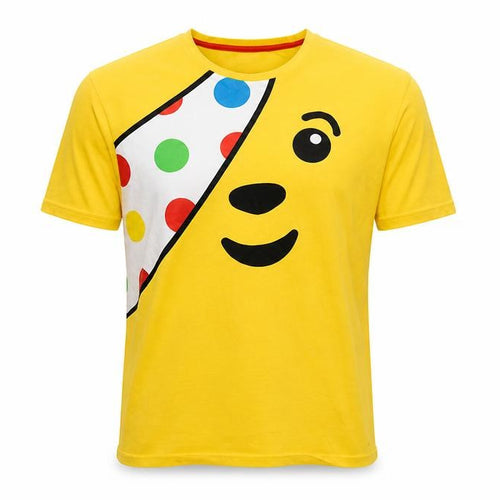 George Yellow 2XL Unisex BBC Cartoon T-Shirt