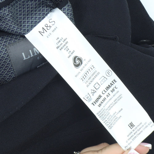 Marks and Spencer Black Blazer, Mens M, Lined Formal Jacket