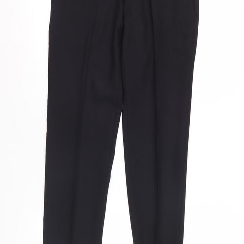 Marks and Spencer Men's Black Slim Trousers 28W 31L