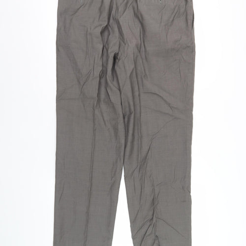 Marks & Spencer Men's Beige Wool Trousers Size L