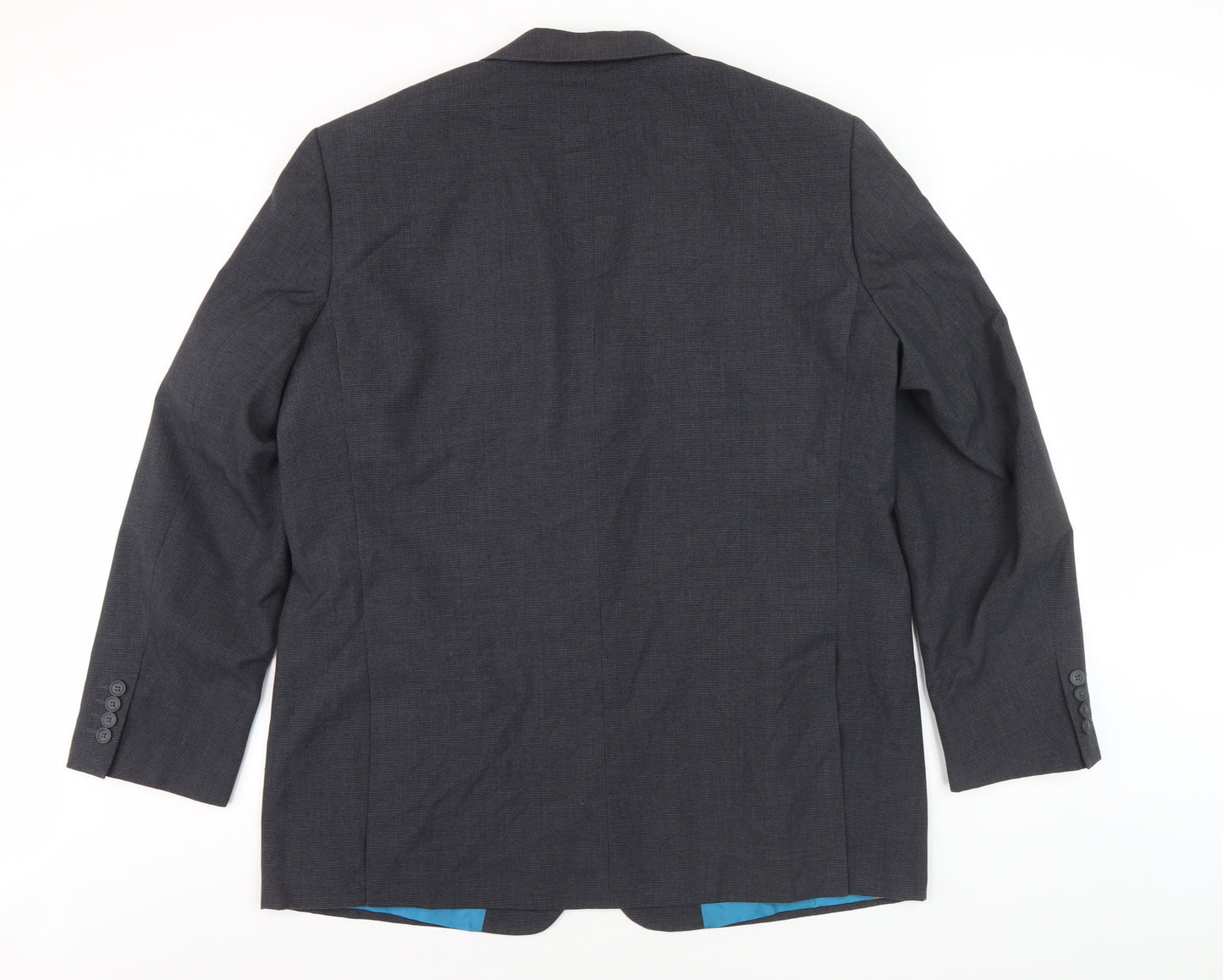 Greenwoods Mansize Black Blazer for Men, 2XL