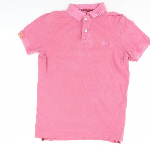 Superdry Men's Pink XL Polo Shirt